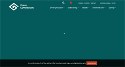 Desktop Screenshot of greve-gym.dk