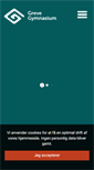 Mobile Screenshot of greve-gym.dk